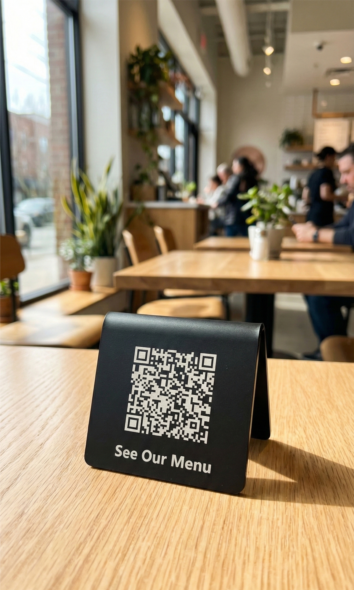 qr-menu-table-tent-acrylic-black-cafe-restaurant